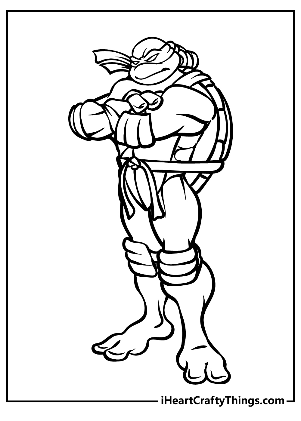 Ninja turtles coloring pages free printables