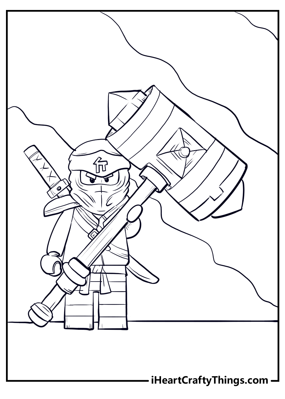 Lego ninjago coloring pages free printables