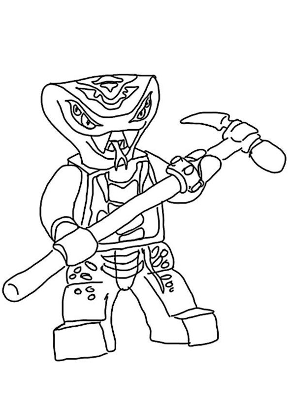 Coloring pages printable ninjago coloring page