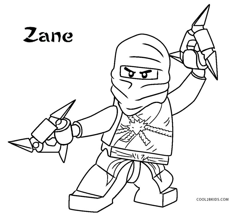 Free printable ninjago coloring pages for kids