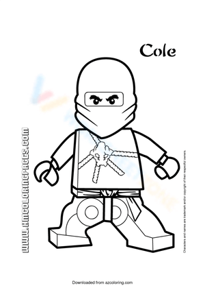 Free collection of ninjago coloring pages for kids