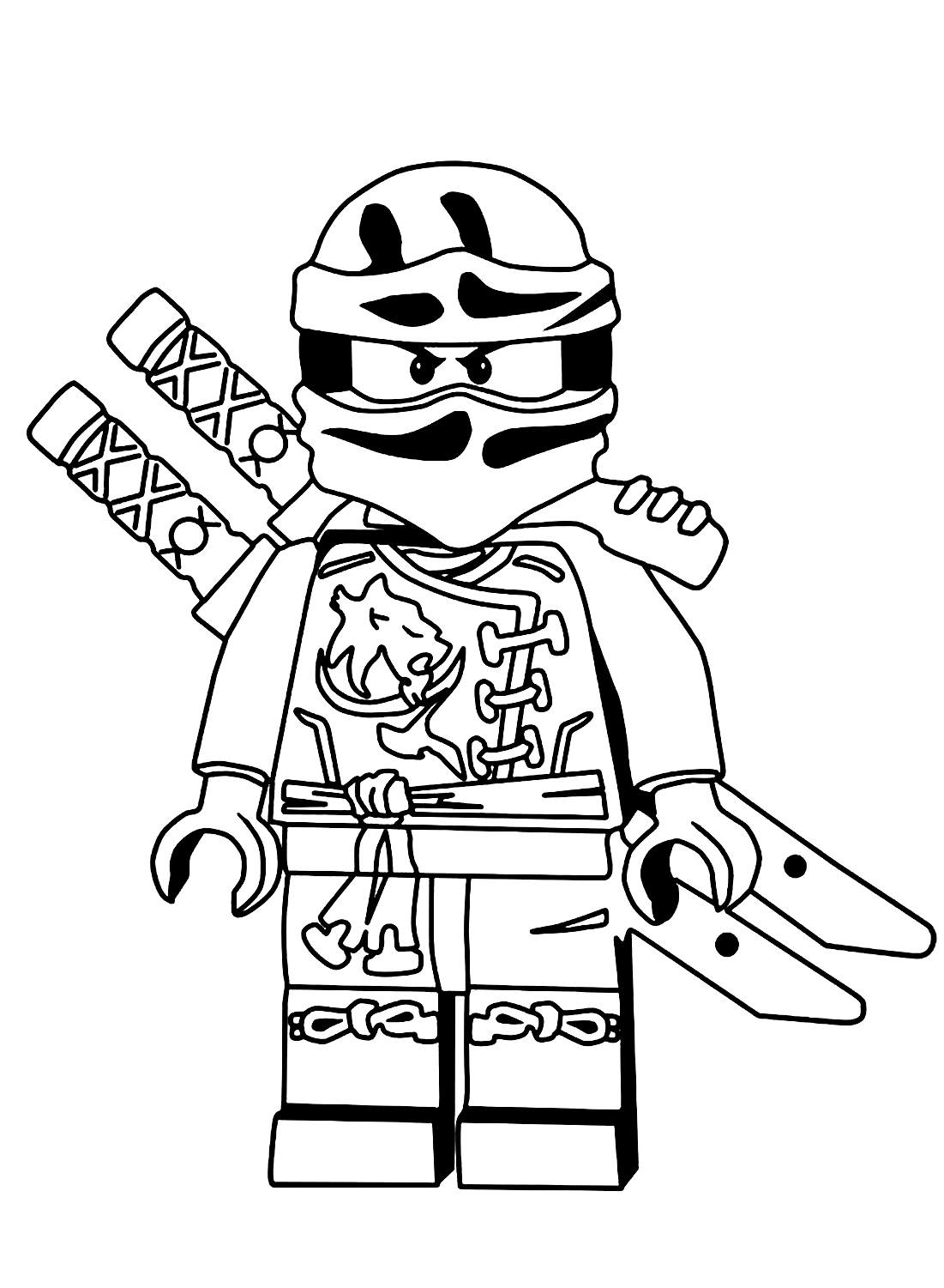 Ninjago coloring pages