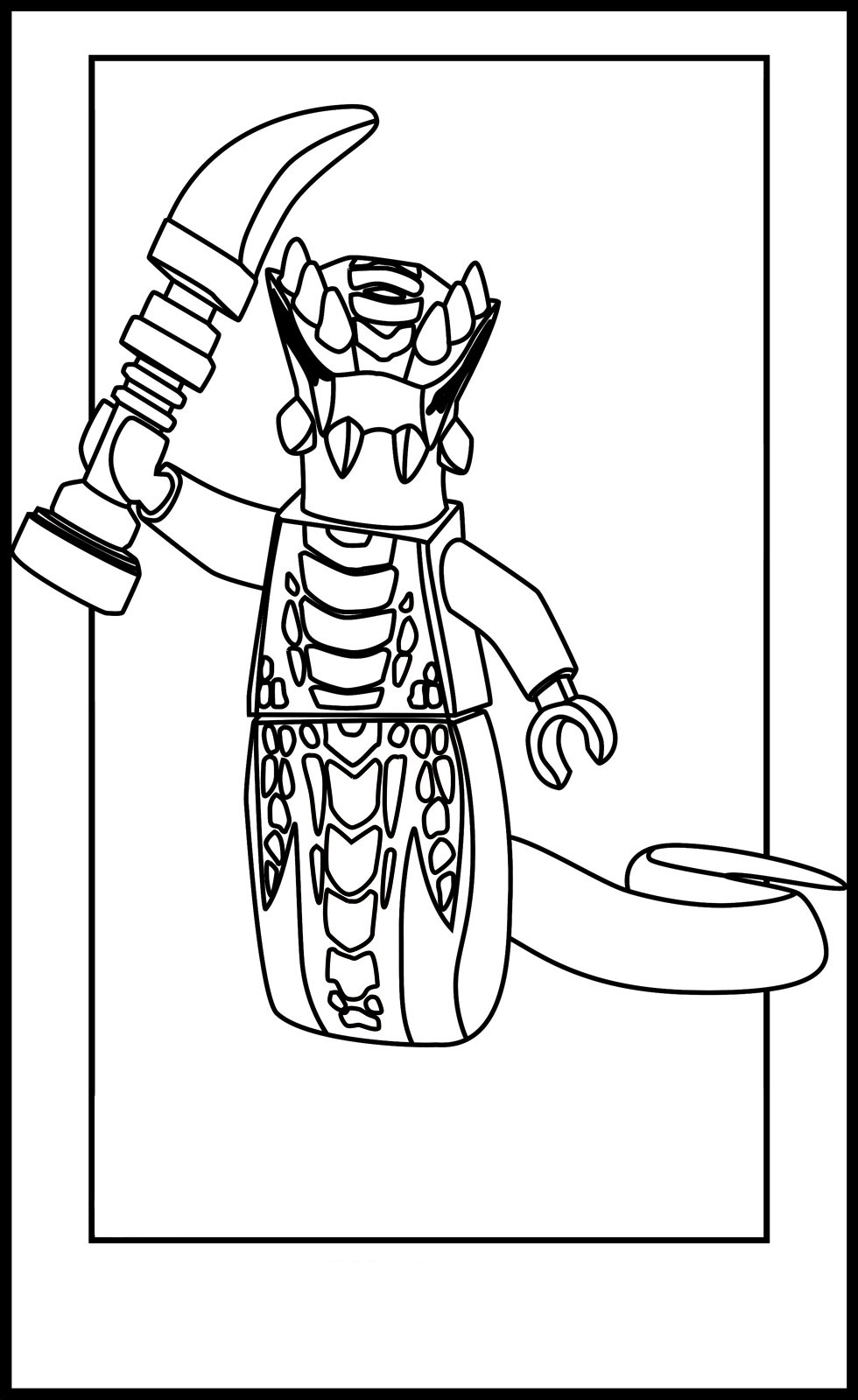 Free printable ninjago coloring pages for kids