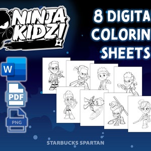 Ninjago coloring pages