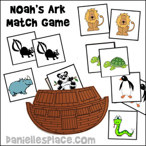 Noahs ark match game