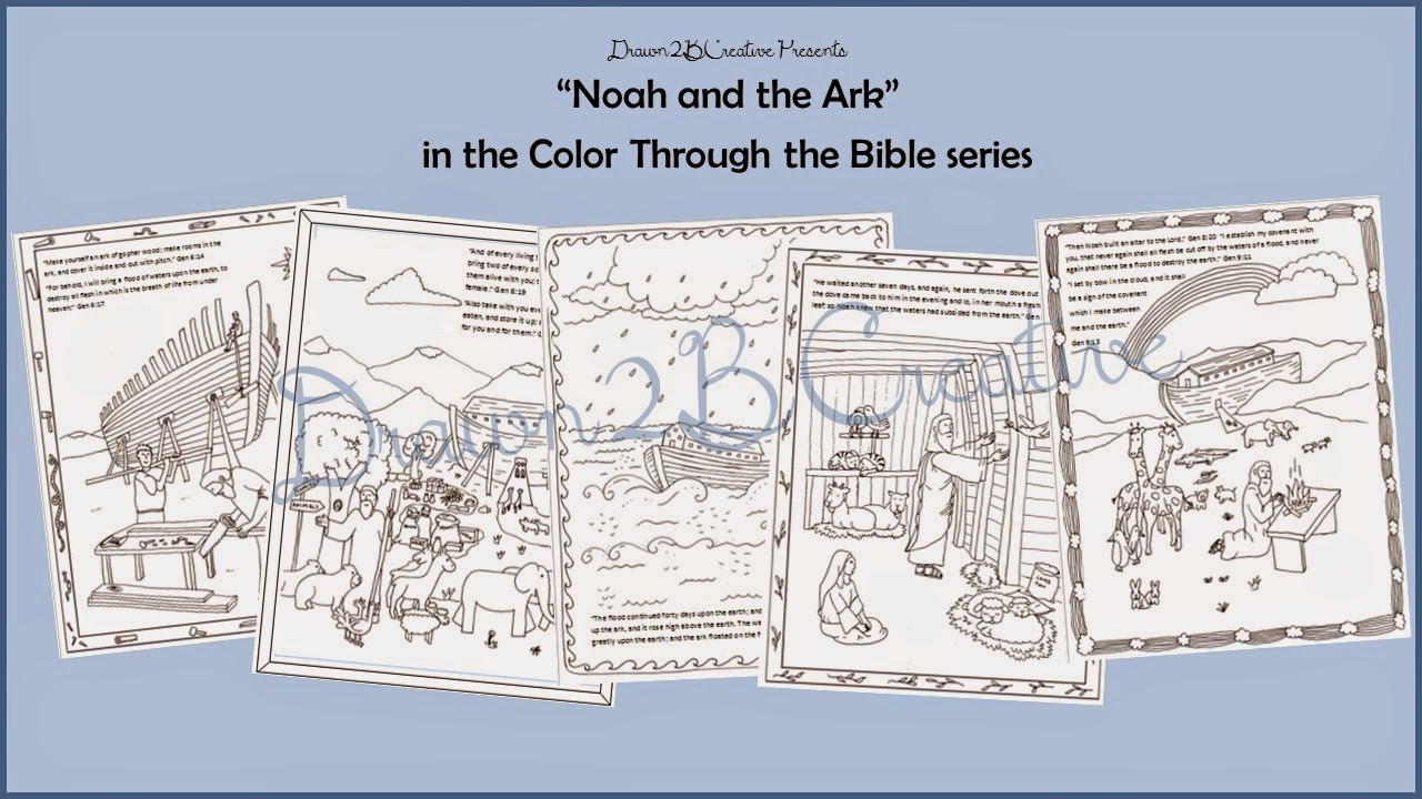 Noahs ark coloring pages