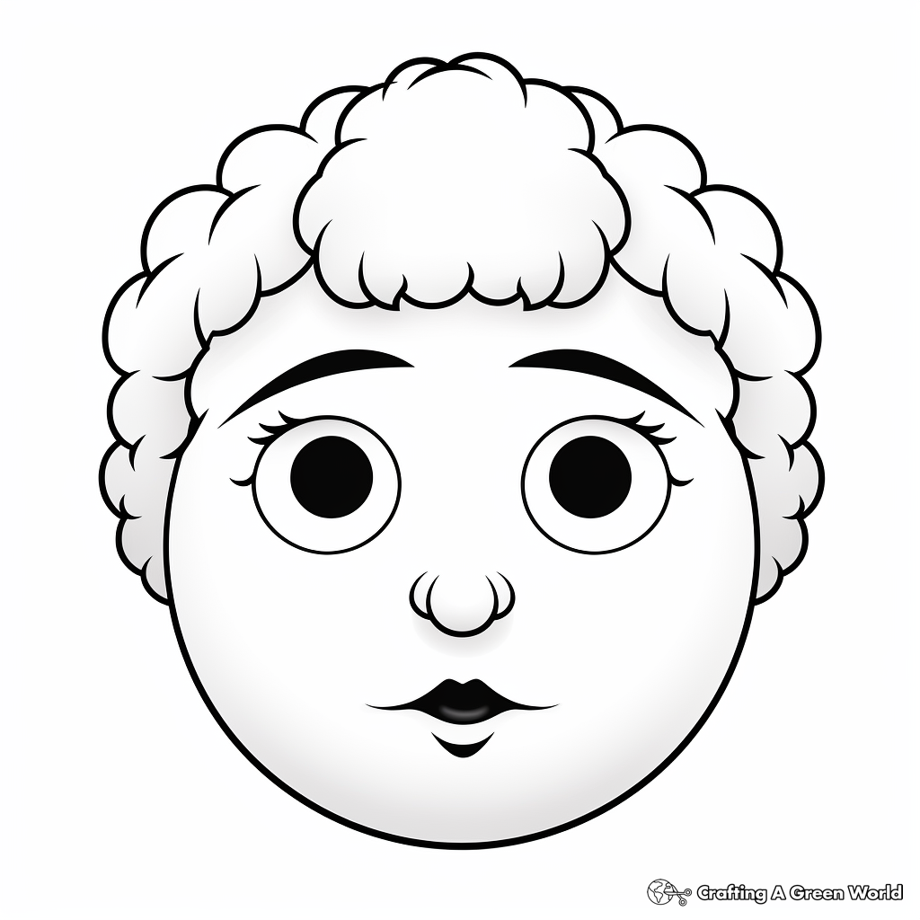 Nose coloring pages