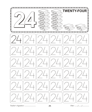 Number writing printable coloring worksheet