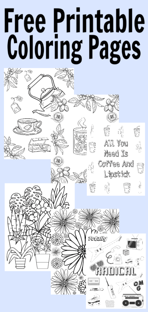 Free printable coloring pages you can download right now