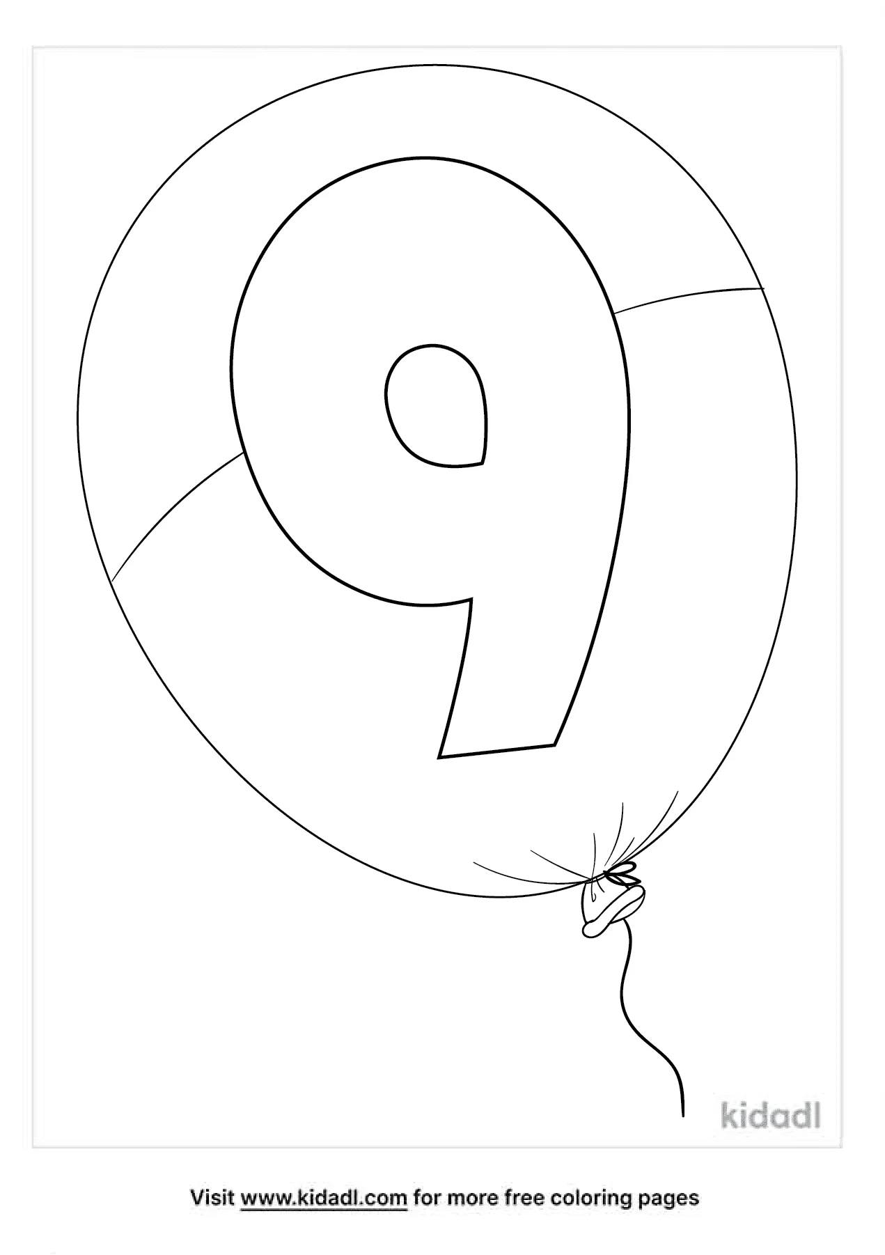 Free number coloring page coloring page printables