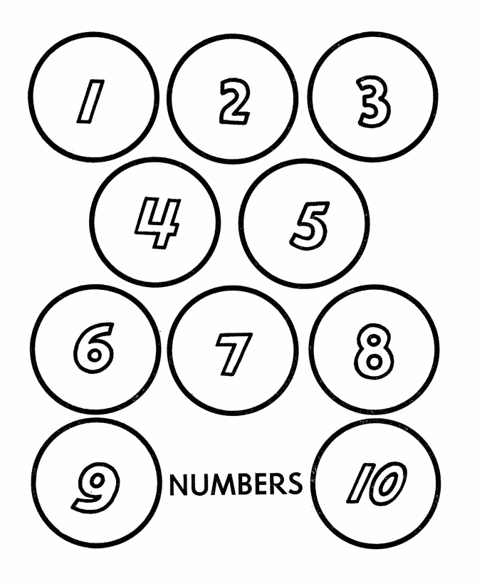 Counting activity sheets cut