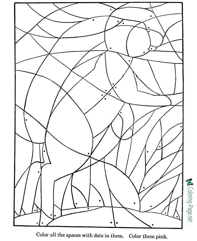 Picture puzzle worksheets