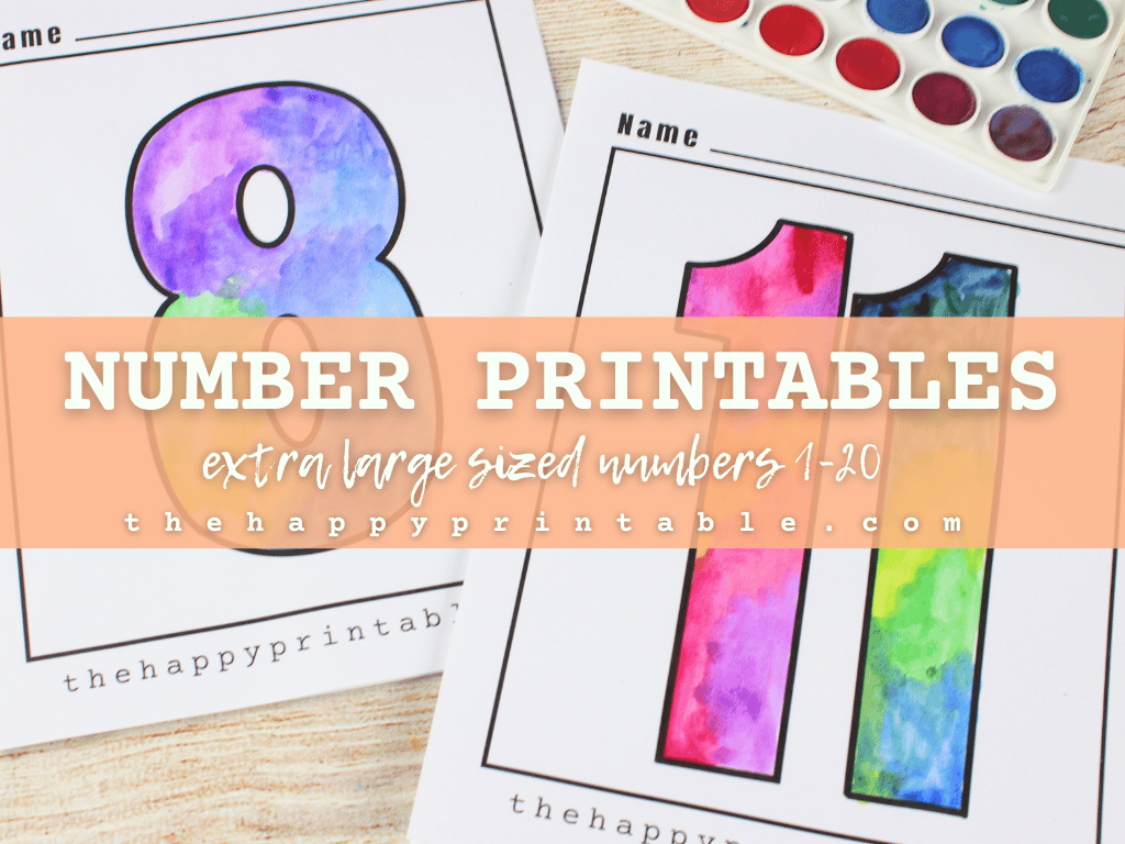 Printable numbers