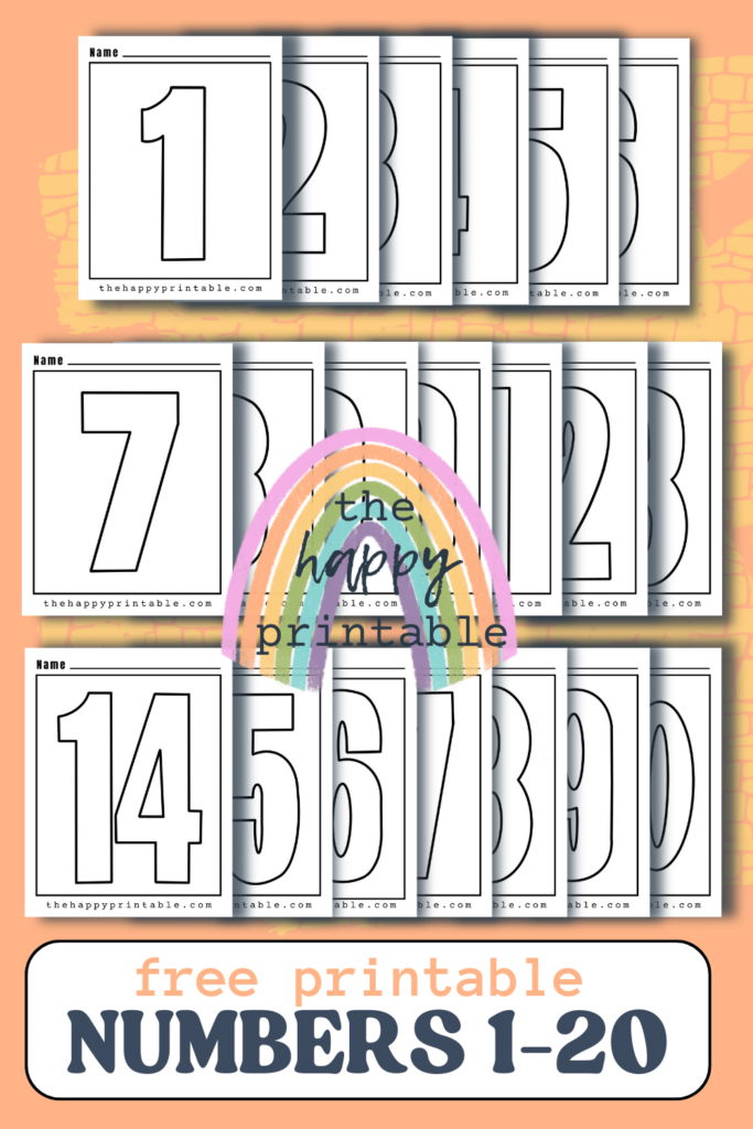 Printable numbers