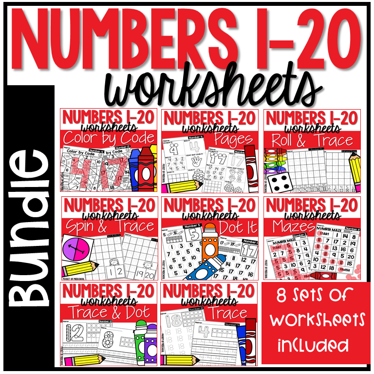 Numbers worksheets