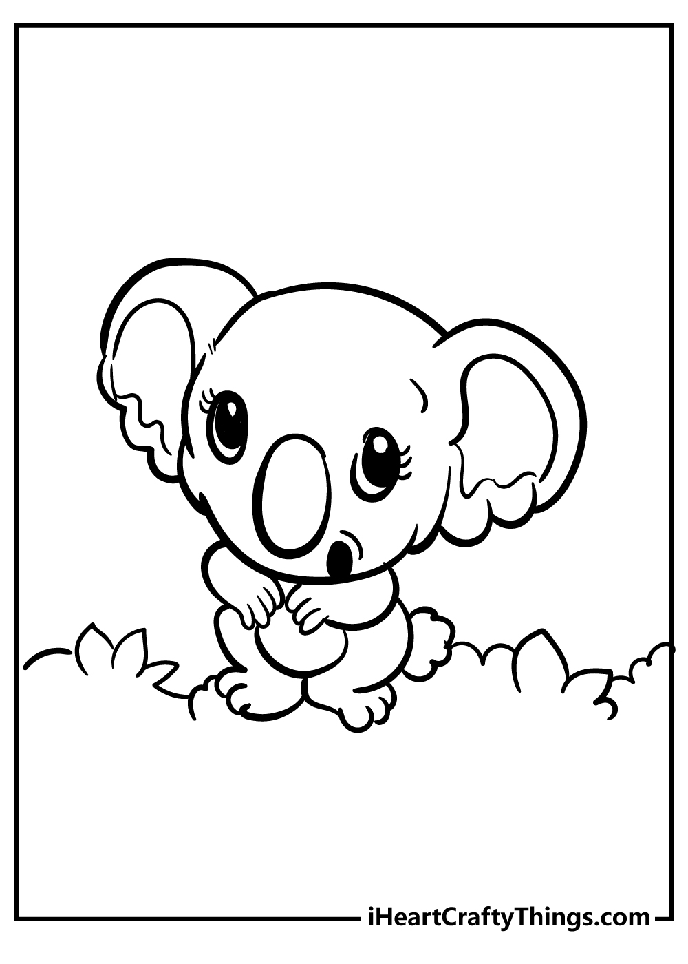 Baby animals coloring pages free printables