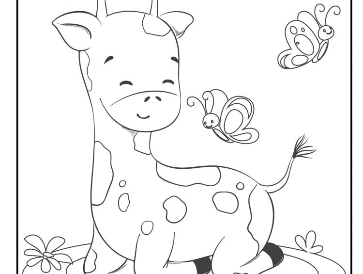 Animal coloring pages printable for kids baby animal sea animals