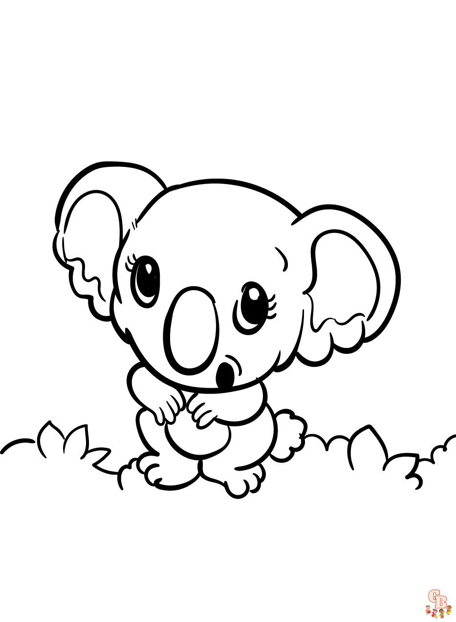 Fun and easy baby animals coloring pages for kids