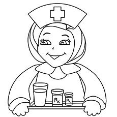 Top free printable nurse coloring pages online coloring pages nurse nursing printables