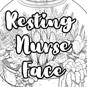 Nurse coloring book for the love of succulents and cactiâ funny nurse quotesârelaxing patterns for stress relief nurse