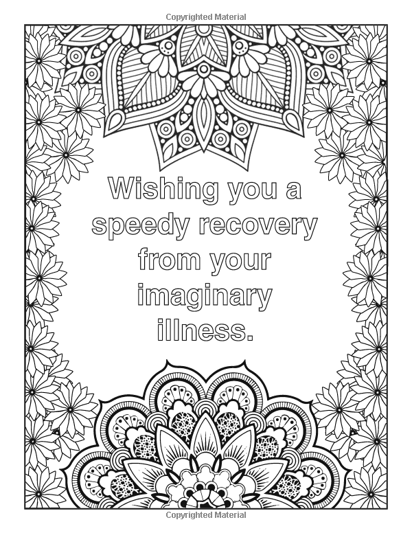 Nurse coloring book funny rude and relatable adult coloring books for nurses words coloring book adult coloring book pages quote coloring pages