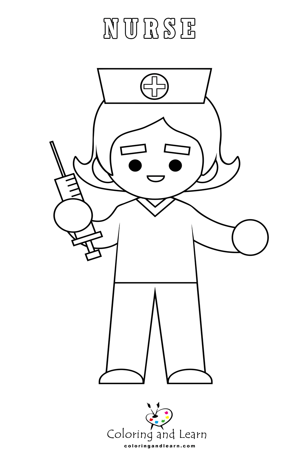 Professions coloring pages