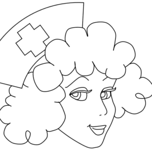 Nurse coloring pages printable for free download