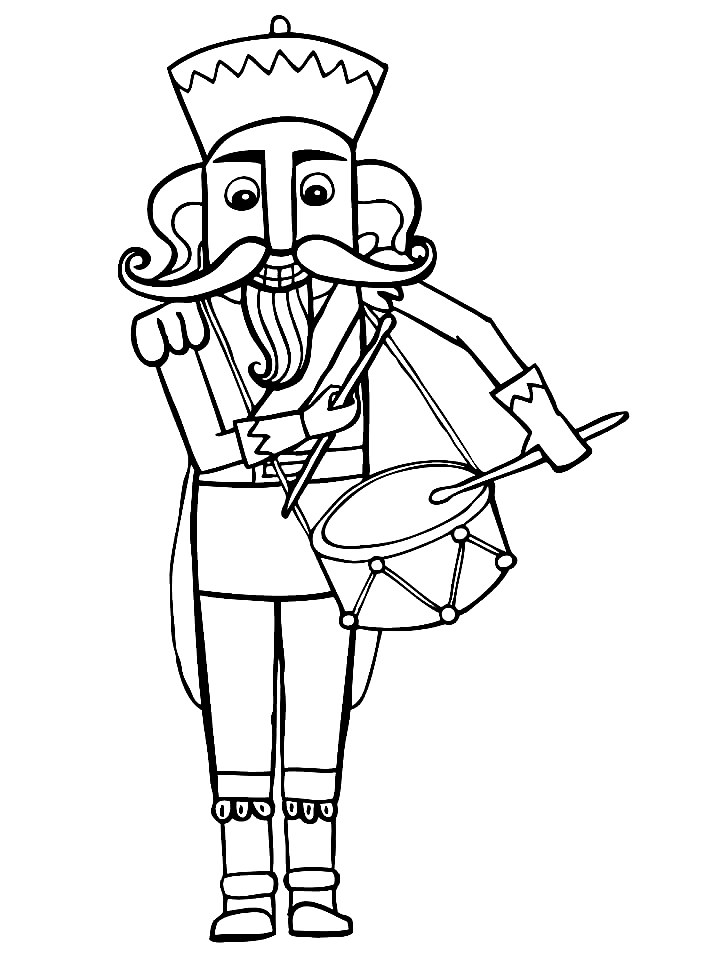 Nutcracker coloring pages printable for free download