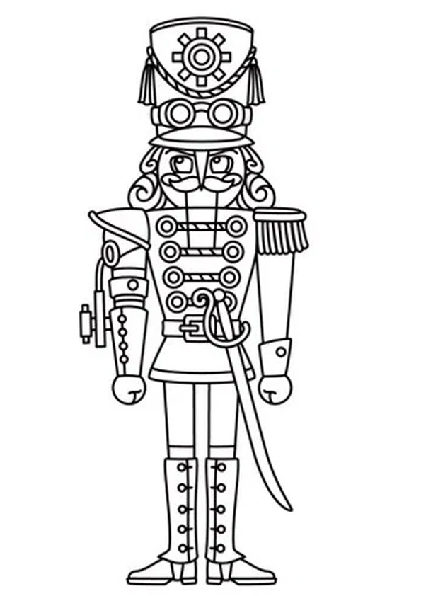 Coloring pages free cartoon charactors nutcracker coloring pages