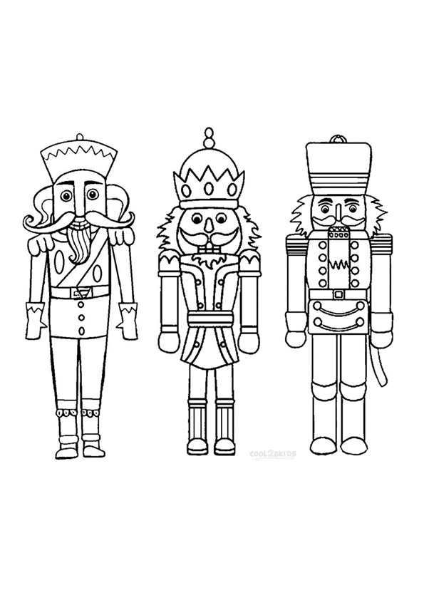 Coloring pages pair with the faceless nutcracker coloring pages