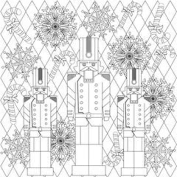 Printable nutcracker coloring pages zentangle coloring book download now