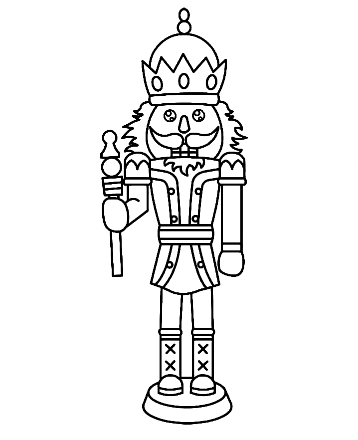 Nutcracker coloring pages printable for free download