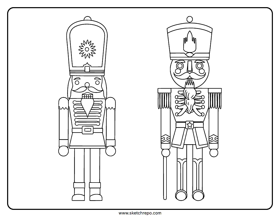 Nutcracker coloring pages â sketch repo