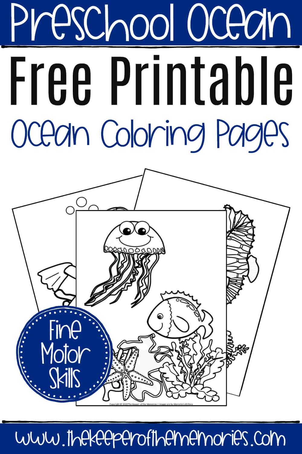 Free printable ocean coloring pages