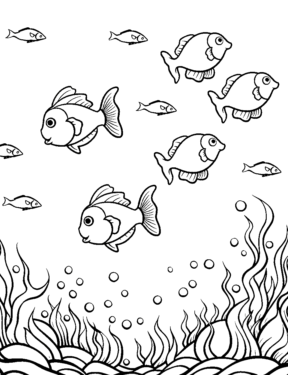 Ocean coloring pages free printable sheets