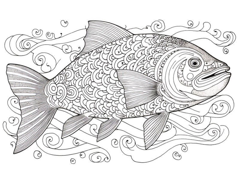 Sea animals printable coloring pages