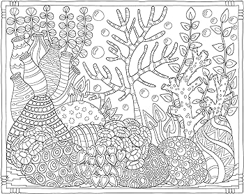 Escapes by the sea coloring book dover adult coloring books porter dr angela books