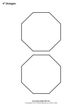 Octagon templates â tims printables