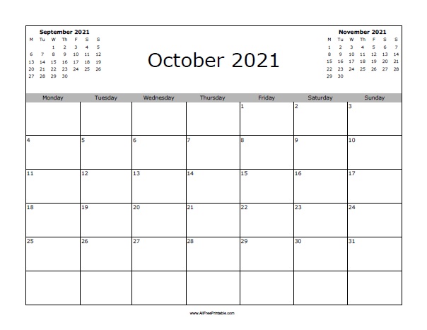 Calendars â free printable