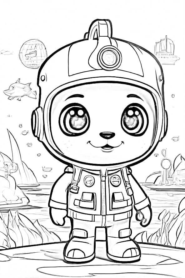 Octonauts coloring pages free