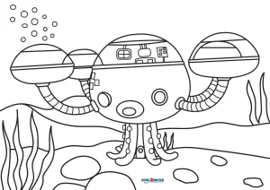 Free printable octonauts coloring pages for kids