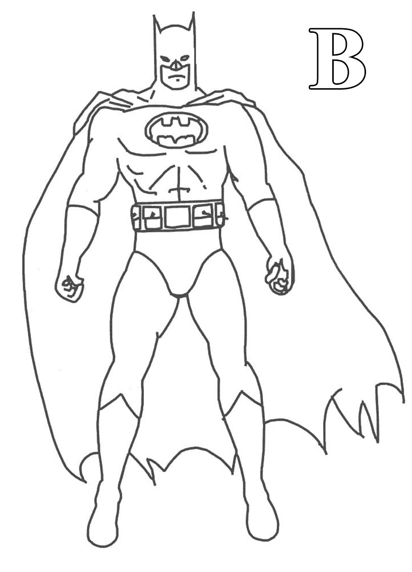 Batman coloring pages