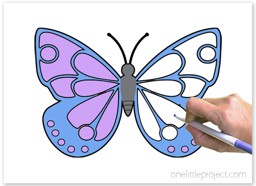 Butterfly coloring pages free printable butterflies