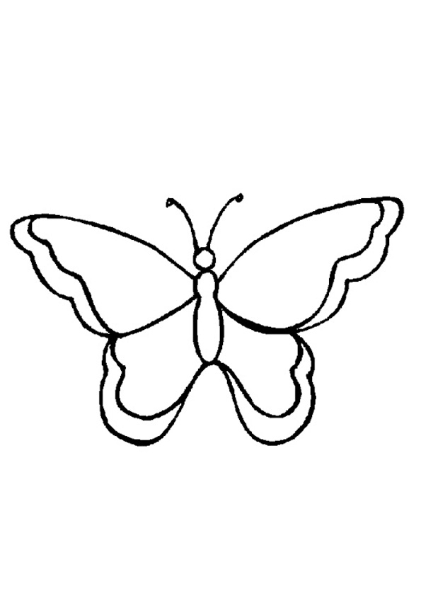Coloring pages printable free butterfly coloring pages