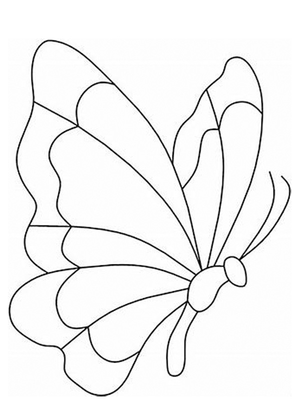 Coloring pages printable butterfly coloring pages for kids