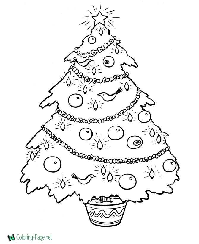 Christmas coloring pages