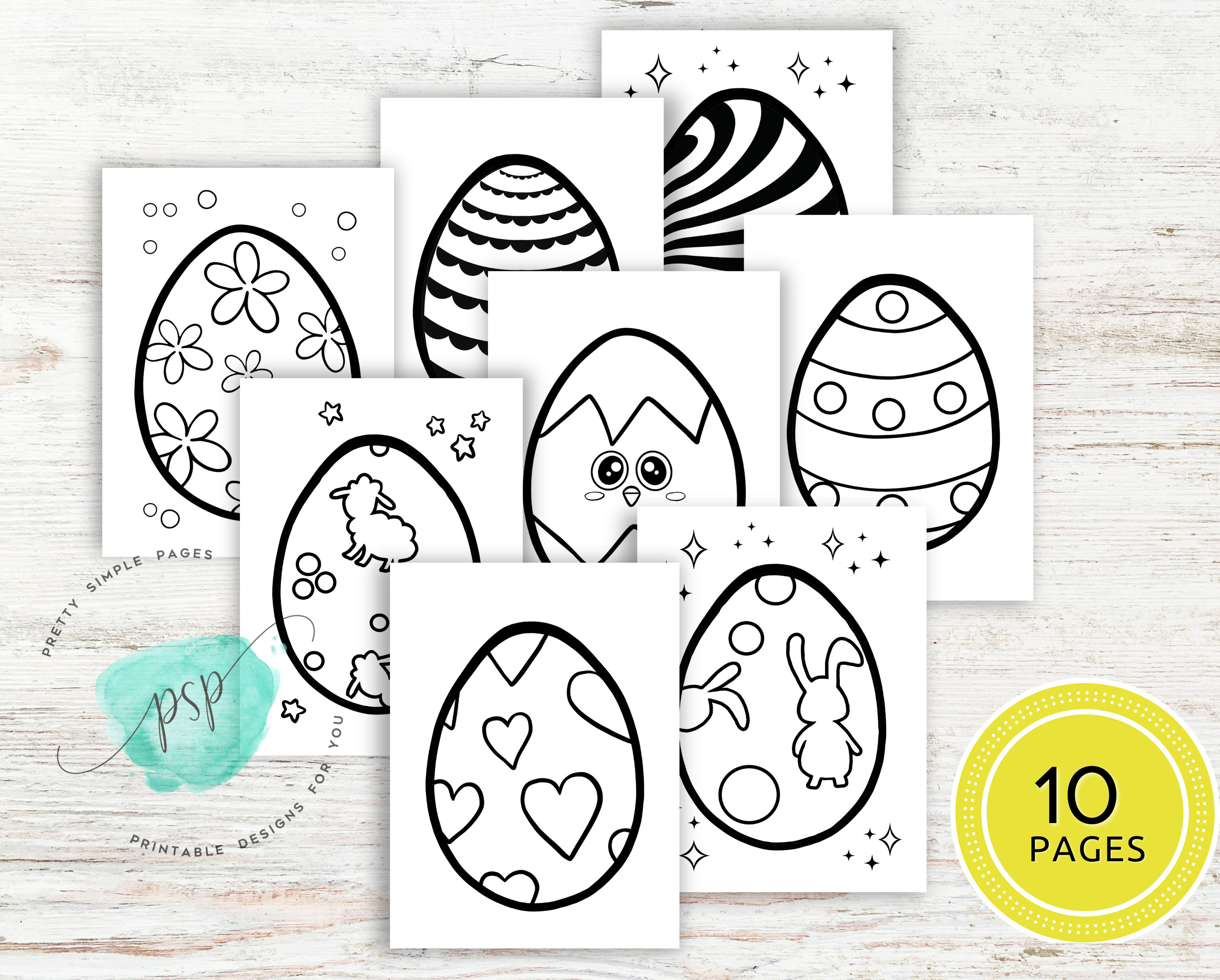 Large easter egg coloring pages for toddlers and preschool easter coloring pages easter activities for kids printable easter colouring