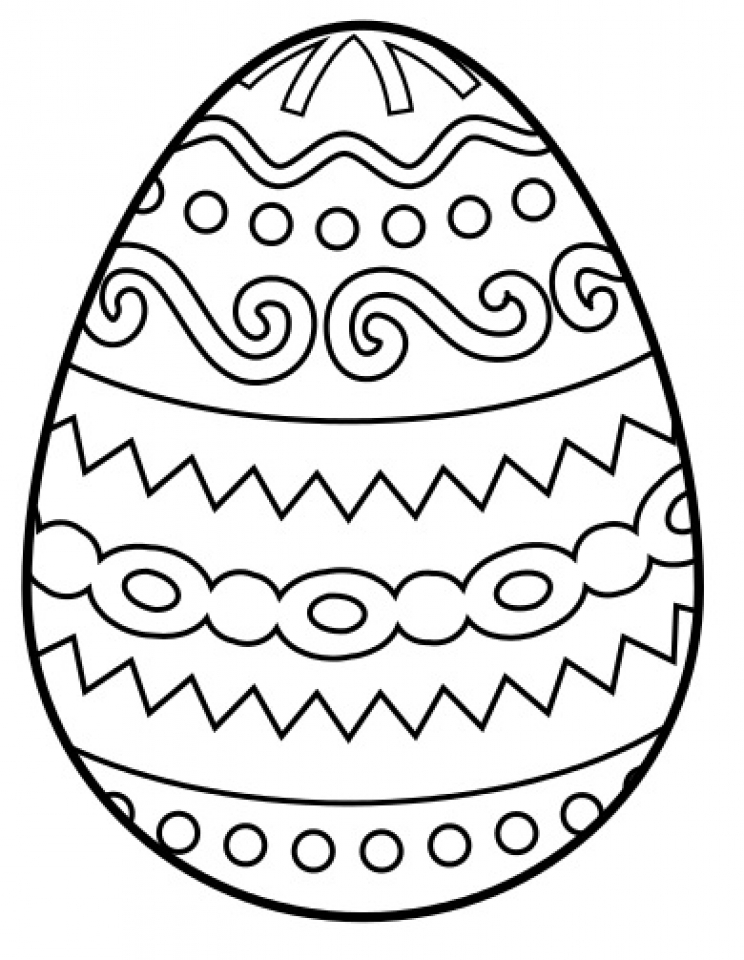 Get this free printable easter egg coloring pages for adults