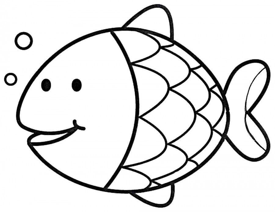 Fish coloring pages pdf