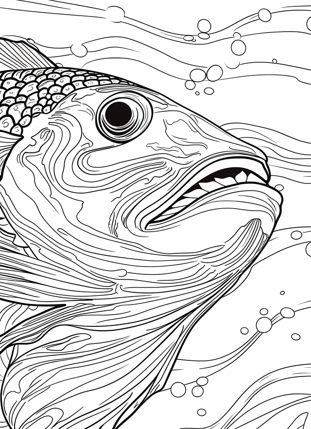 I made a fish coloring book and wanted to share some of the pages with you for free to print out at home and try rfish